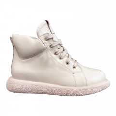 Черевики Жіночі шкіряні CAMELLIA M85 молочний