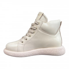 Черевики Жіночі шкіряні CAMELLIA M85 молочний