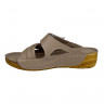 Шлепанцы Женские кожаные RIKEL 243 s grey