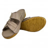 Шлепанцы Женские кожаные RIKEL 243 s grey