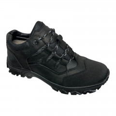 Кроссовки мужские кожаные ARMANDO 77 01 черный мех