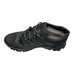 Кроссовки мужские кожаные ARMANDO 77 01 черный мех