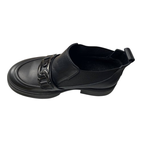 Черевики жіночі шкіряні ILONA 39/AS-36 01 чорні байка