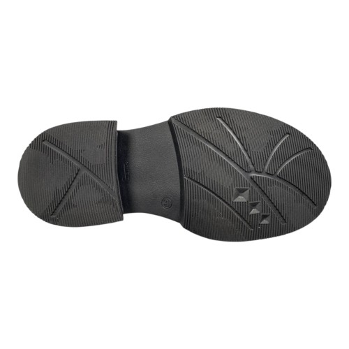 Черевики жіночі шкіряні ILONA 39/AS-36 01 чорні байка