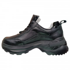 Кроссовки женские кожаные DITAS K 27 черные