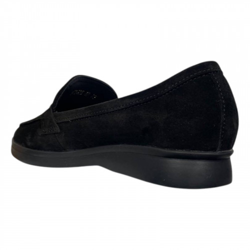 Лофери жіночі замшеві U.SPIRIT 5033 01 чорні