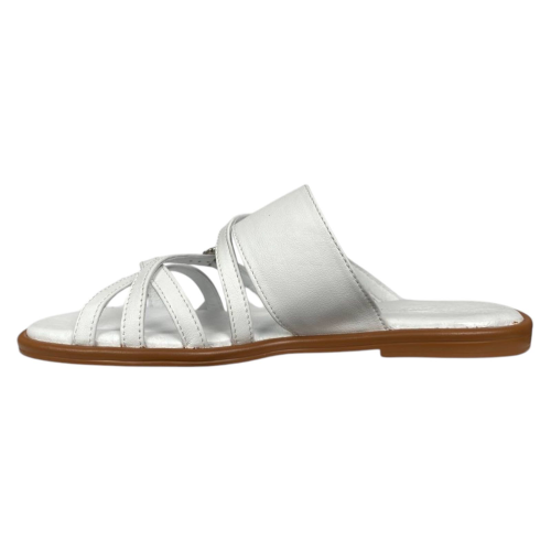 Шльопки жіночі шкіряні Pandora 1001 05 білі