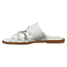 Шльопки жіночі шкіряні Pandora 1001 05 білі