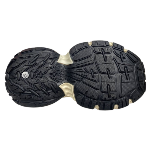 Кроссовки женские кожаные BALENCIAGA G3576-1 серые