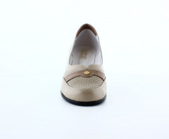 Туфли женские кожаные ELVIX 3117 бежевый