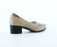Туфли женские кожаные ELVIX 3117 бежевый
