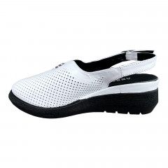 Босоножки Женские кожаные ANDALINI 1812 белый