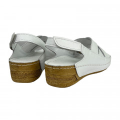 Босоножки Женские кожаные RIKEL 210 05 белый