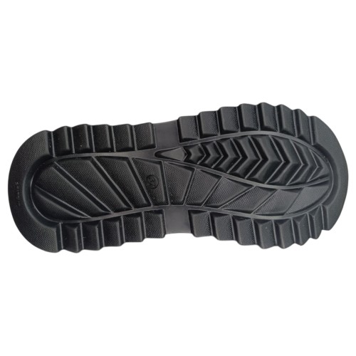 Кроссовки женские кожаные MASIS 950 01 черный мех