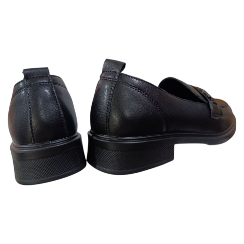 Лоферы женские кожаные PLPS KK3-1 черные