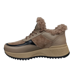 Кроссовки женские кожаные KATRIN 125 14 латый мех