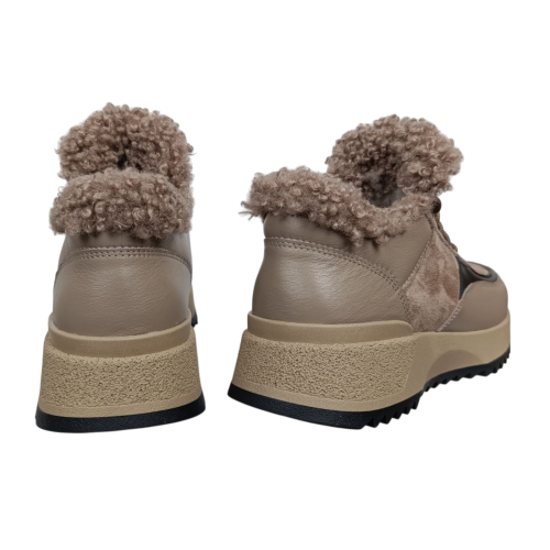 Кроссовки женские кожаные KATRIN 125 14 латый мех