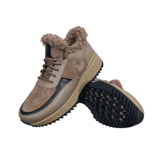 Кроссовки женские кожаные KATRIN 125 14 латый мех