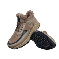 Кроссовки женские кожаные KATRIN 125 14 латый мех