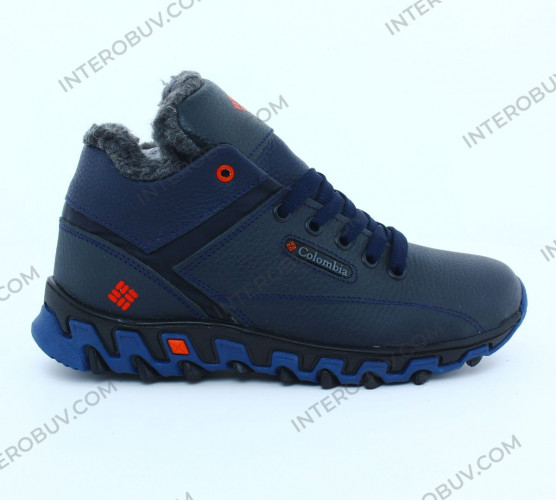 Подростковые кожаные зимние LORD DBK 2 синий