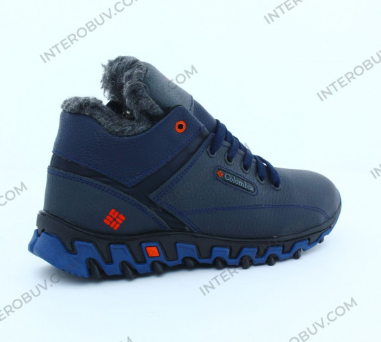 Подростковые кожаные зимние LORD DBK 2 синий