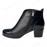 Ботинки Женские кожаные ROMAX 361 черный байка