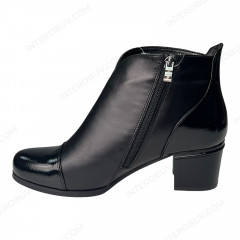 Черевики Жіночі шкіряні ROMAX 361 чорний байка