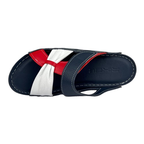 Шльопанці Жіночі шкіряні RIKEL 243 tommі