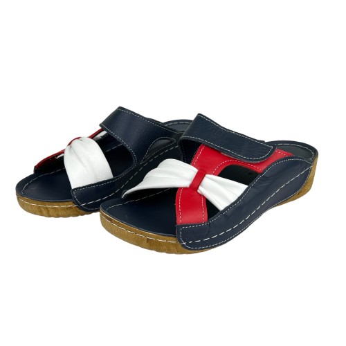 Шльопанці Жіночі шкіряні RIKEL 243 tommі