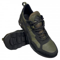 Кроссовки мужские кожаные ICEFIELD Р88 хаки 