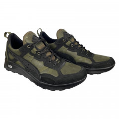 Кроссовки мужские кожаные ICEFIELD Р88 хаки 