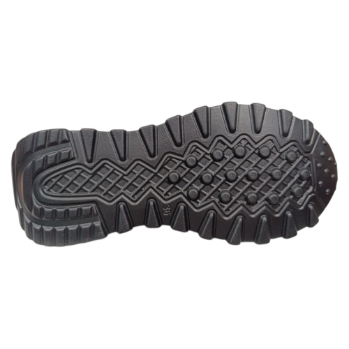 Кроссовки женские PLPS AB-1 черные замшевые