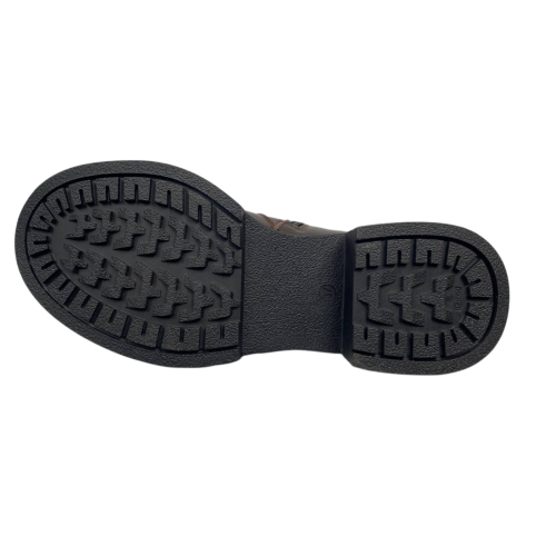 Ботинки женские кожаные KATRIN 61 25 шоколад мех