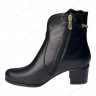 Ботинки женские кожаные ROMAX 461 чорный кожа байка 