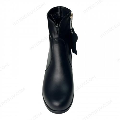 Черевики Жіночі шкіряні ROMAX 461 чорний байка