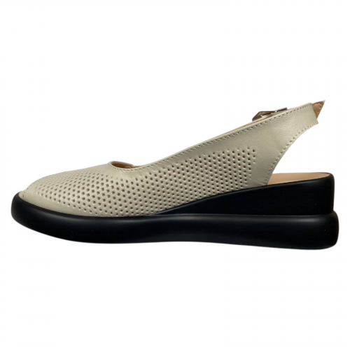 Босоножки женские кожаные EMIRRO 382 бежевые