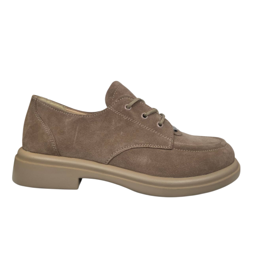 Туфли женские замшевые SCORPION 3548/43 бежевые 