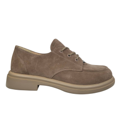 Туфли женские замшевые SCORPION 3548/43 бежевые