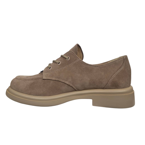 Туфли женские замшевые SCORPION 3548/43 бежевые 