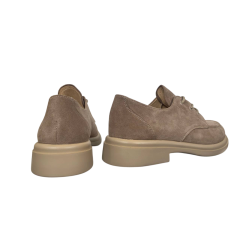 Туфли женские замшевые SCORPION 3548/43 бежевые