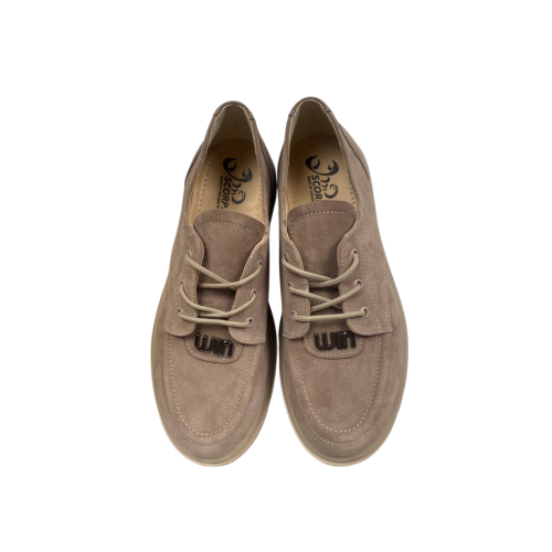 Туфли женские замшевые SCORPION 3548/43 бежевые 