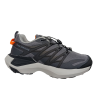 Кроссовки мужские текстильные SALOMON 3575-5 черные+серые