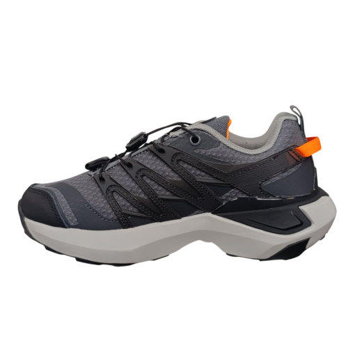 Кроссовки мужские текстильные SALOMON 3575-5 черные+серые
