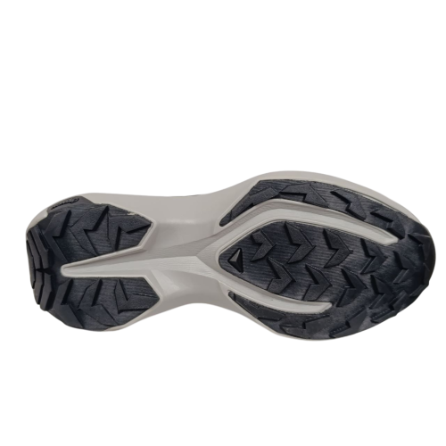 Кроссовки мужские текстильные SALOMON 3575-5 черные+серые