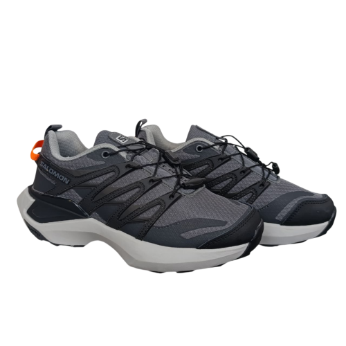 Кроссовки мужские текстильные SALOMON 3575-5 черные+серые