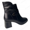 Черевики Жіночі шкіряні ROMAX 564 чорний байка