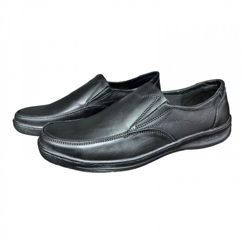 Туфли Мужские кожаные NIKE 2 резинка