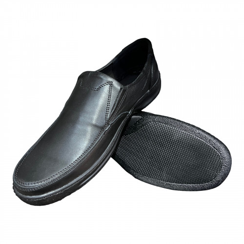 Туфли Мужские кожаные NIKE 2 резинка