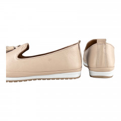 Балетки Женские кожаные KEMER 859 визон