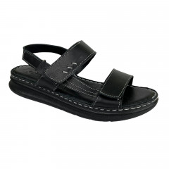 Босоножки Женские кожаные RIKEL 2091 01 черный